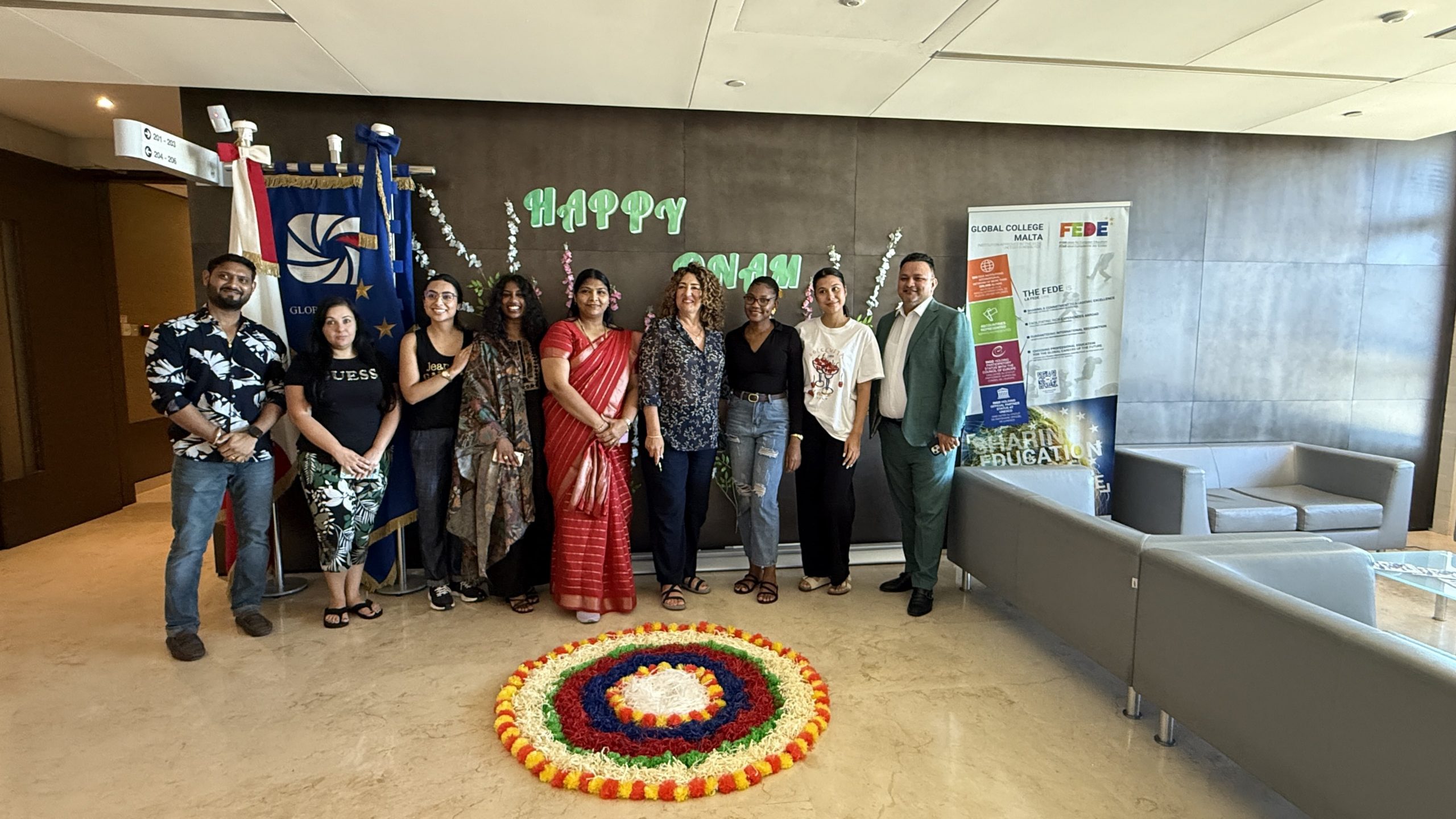 Global College Malta Celebrates the Spirit of Onam