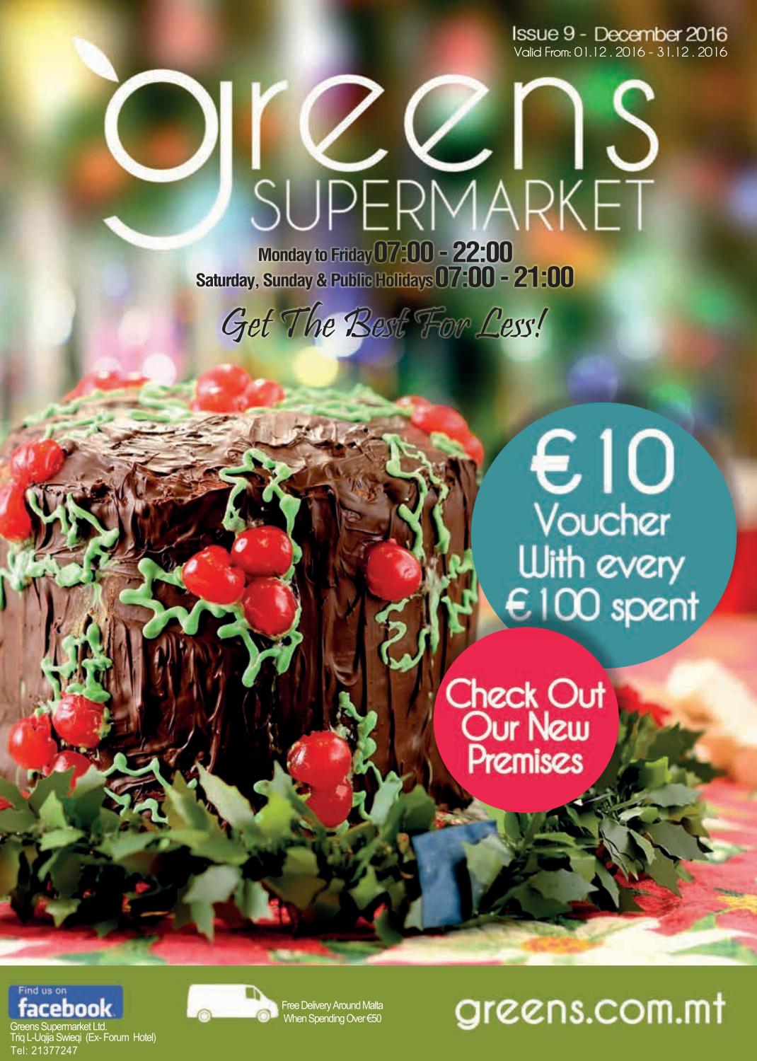 Greens Supermarket Limited,