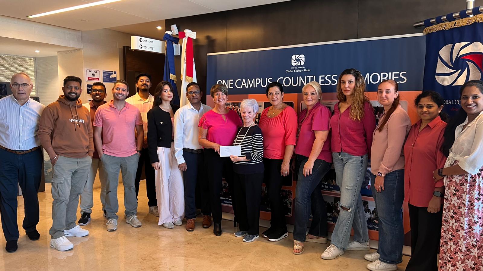Supporting Breast Cancer Awareness in Malta